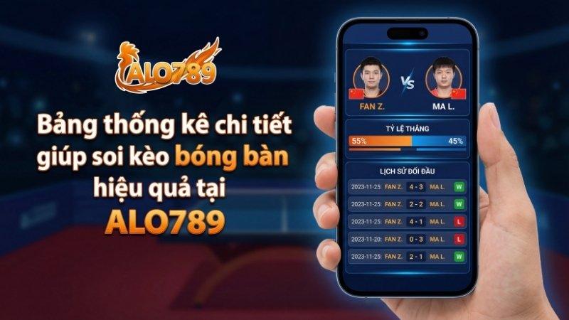  Bảng thống kê chi tiết giúp soi kèo bóng bàn hiệu quả tại ALO789