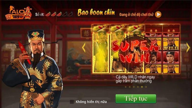 Giao diện chơi game Bao Boon Chin trên mobile tại ALO789