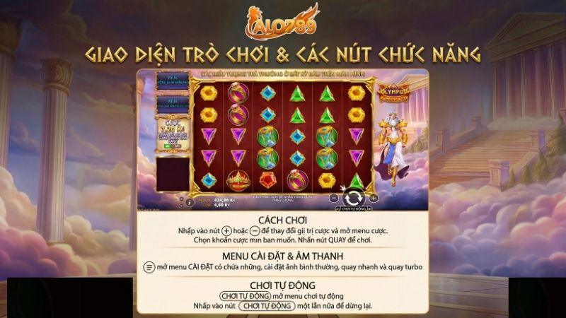 Giao diện trò chơi và Các nút chức năng