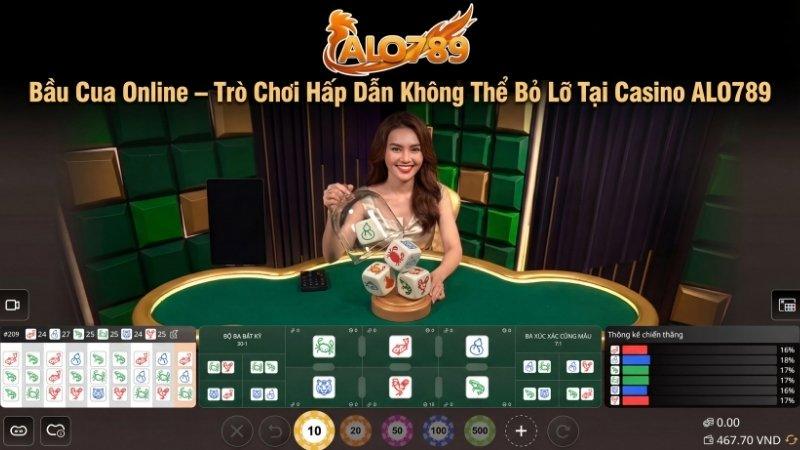 Bầu Cua Online – Trò Chơi Hấp Dẫn Không Thể Bỏ Lỡ Tại Casino ALO789
