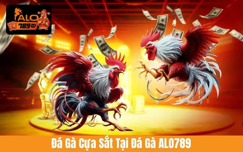 Đá gà cựa sắt là sản phẩm nổi bật tại đá gà ALO789