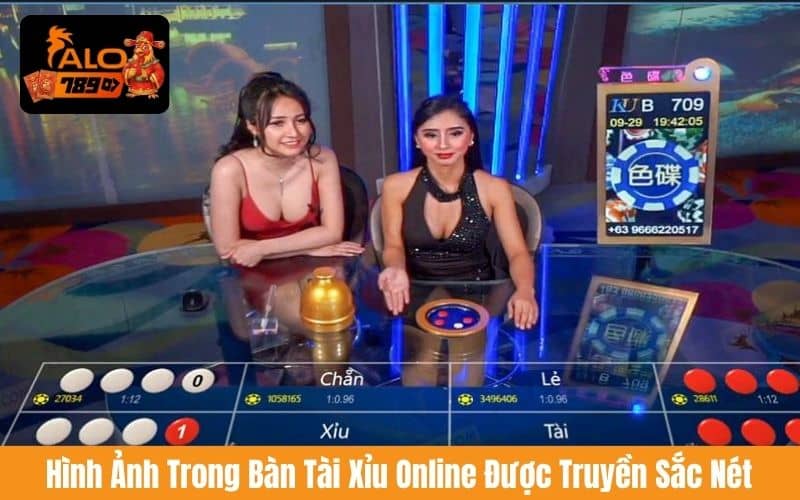 Hình ảnh được truyền tải sắc nét từ lắc xí ngầu đến khi mở kết quả