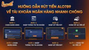 Hướng Dẫn Rút Tiền ALO789 Về Tài Khoản Ngân Hàng Nhanh Chóng
