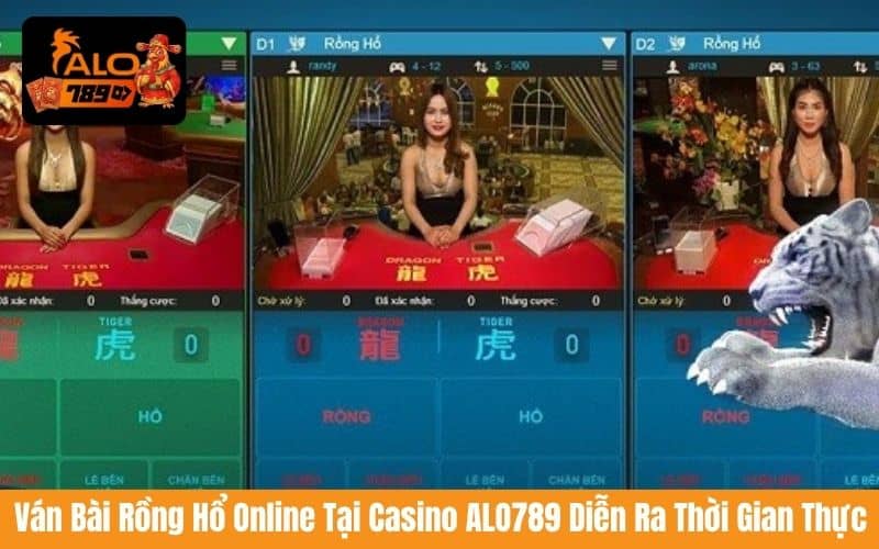 Mỗi ván Rồng Hổ Online tại Casino ALO789 diễn ra trong thời gian ngắn