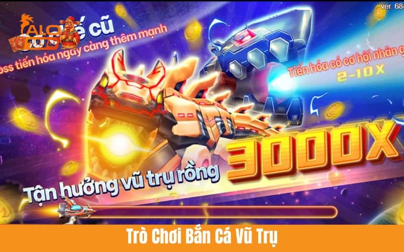 Bắn cá vũ trụ đưa người chơi vào trong gian đầy thú vị